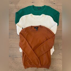 Sweater Lot - H&M, Forever 21, UK2LA